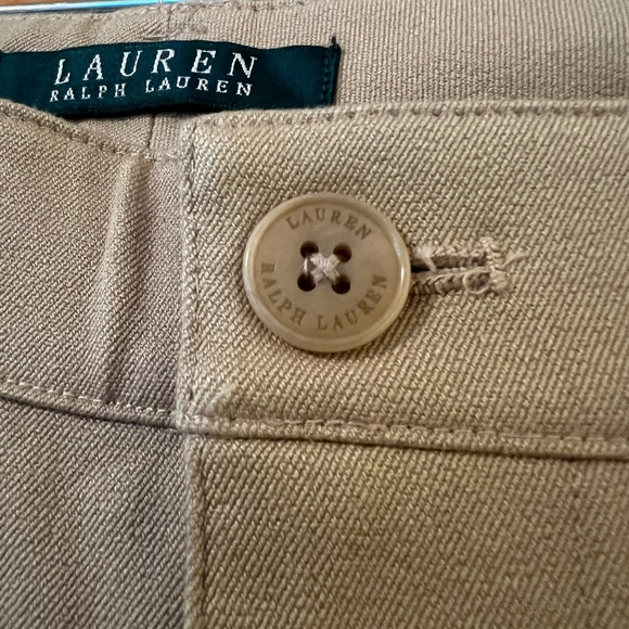 Lauren Ralph Lauren Wheat Jeans Pants Zipper Coin Pocket Vintage 90s NWT Size 16 - Picture 6 of 10